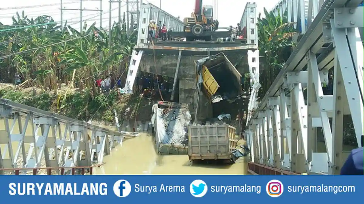 Jembatan Widang - Babat Dibangun Permanen dan Tuntas H-10 Lebaran
