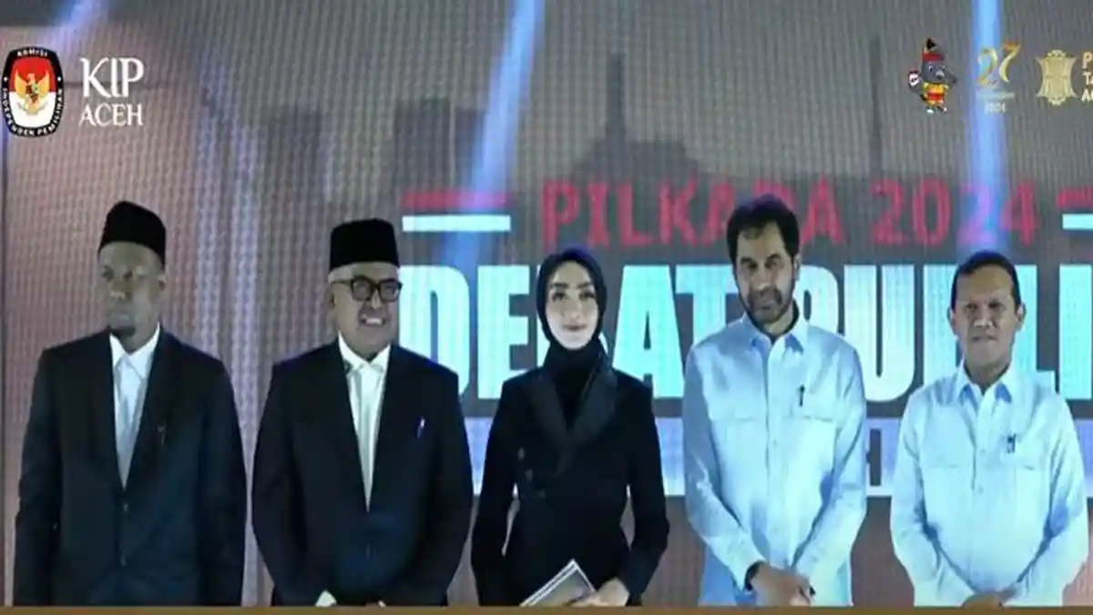 Debat Kedua Pilgub Aceh Jumat Besok, Berikut 9 Panelis yang Diumumkan KIP