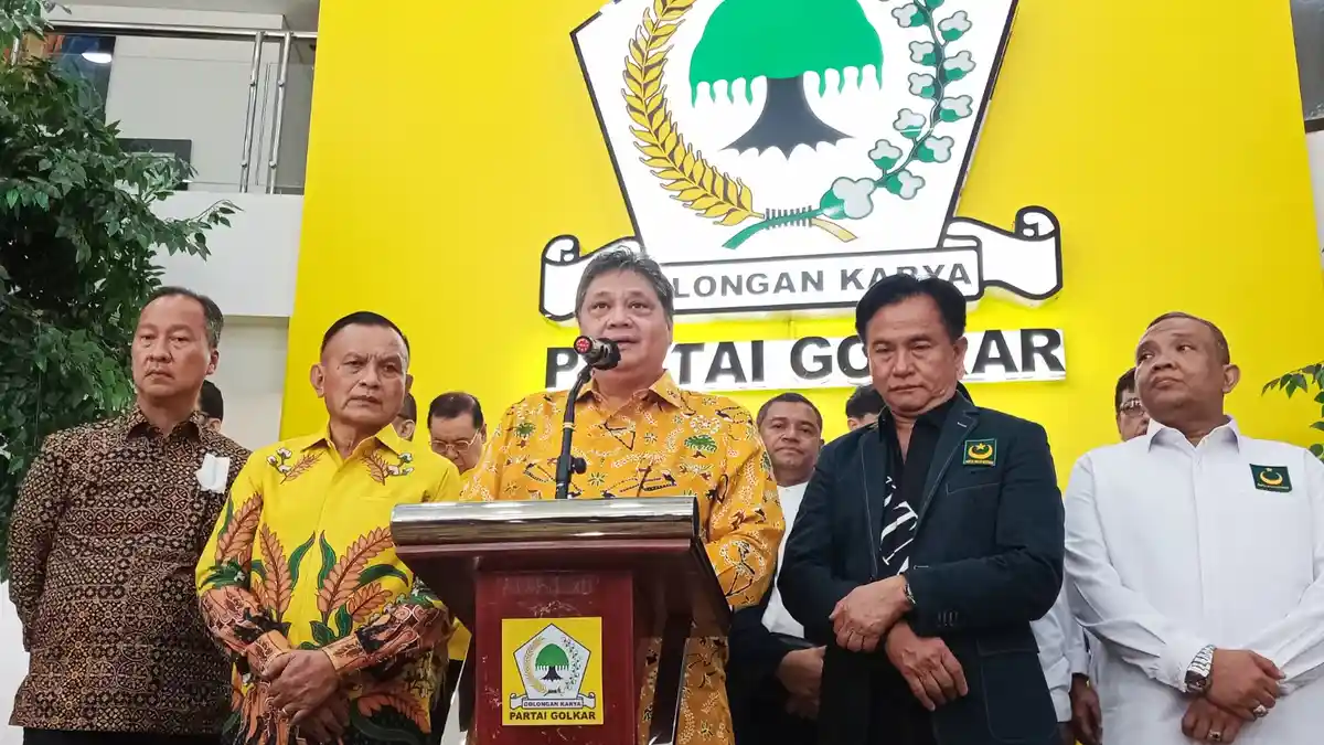 Yusril Ihza Mahendra dan Airlangga Hartarto Buka Peluang Koalisi PBB-Golkar di Pilpres 2024
