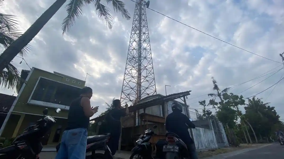 Kesaksian Warga saat Peristiwa Pria Loncat dari Tower di Kretek Bantul