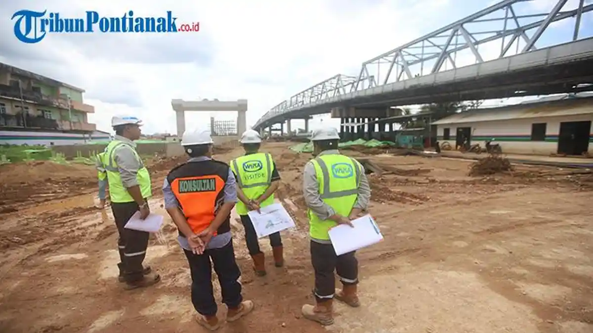 Anggota Komisi IV DPRD Kota Pontianak Harap Pembangunan Jembatan Duplikat Sesuai Target Pemerintah
