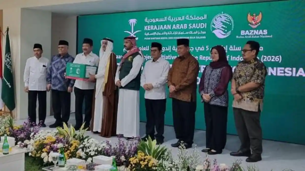 BAZNAS Salurkan 7.000 Paket Pangan Ramadan dari Raja Salman Senilai Rp ...