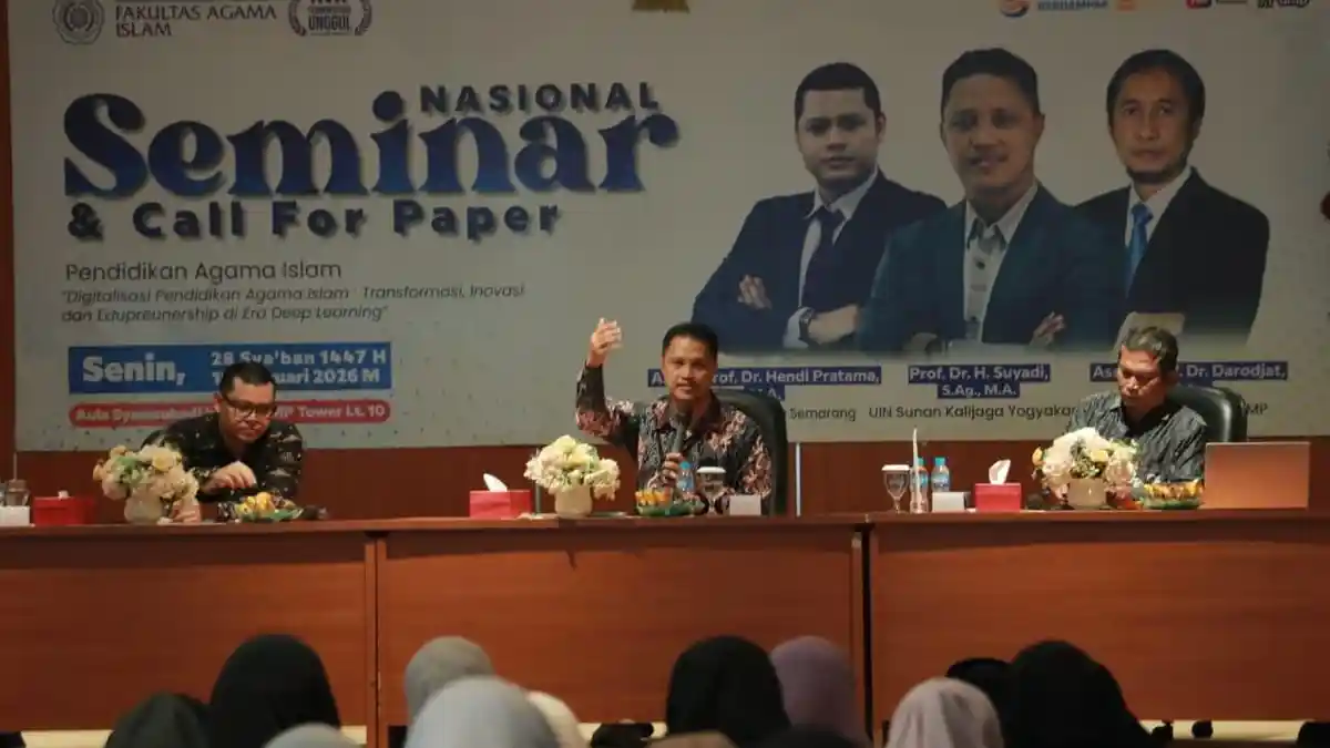 Seminar Nasional FAI UMP Purwokerto: Digitalisasi Pendidikan Agama Islam di Era Deep Learning