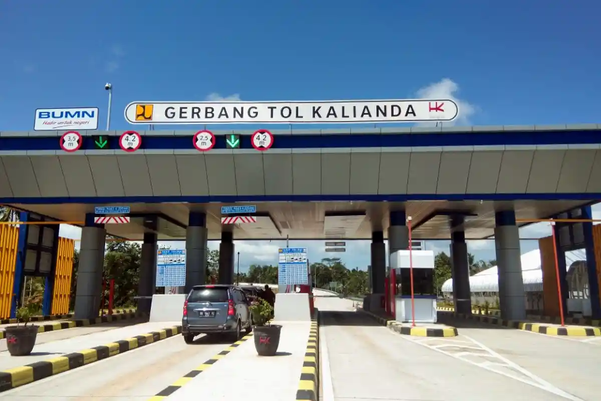 Arus Kendaraan di Tol Lampung Menurun Sejak Diberlakukannya Tarif Tol