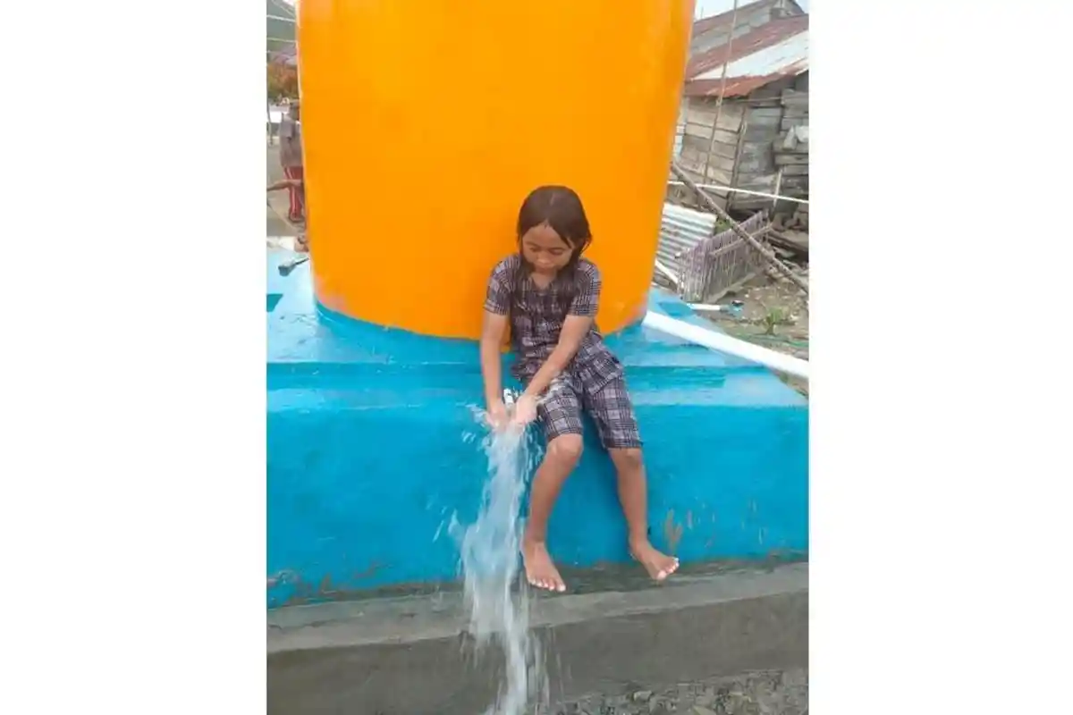 Program Air Bersih Pj Bupati Halmahera Tengah Benar-benar Dirasakan Warga