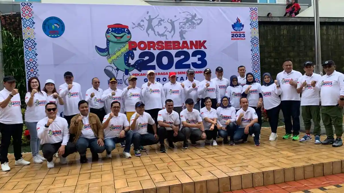 Ketua DPRD Provinsi Gorontalo Paris Jusuf Kagum Porsebank Berlangsung Meriah