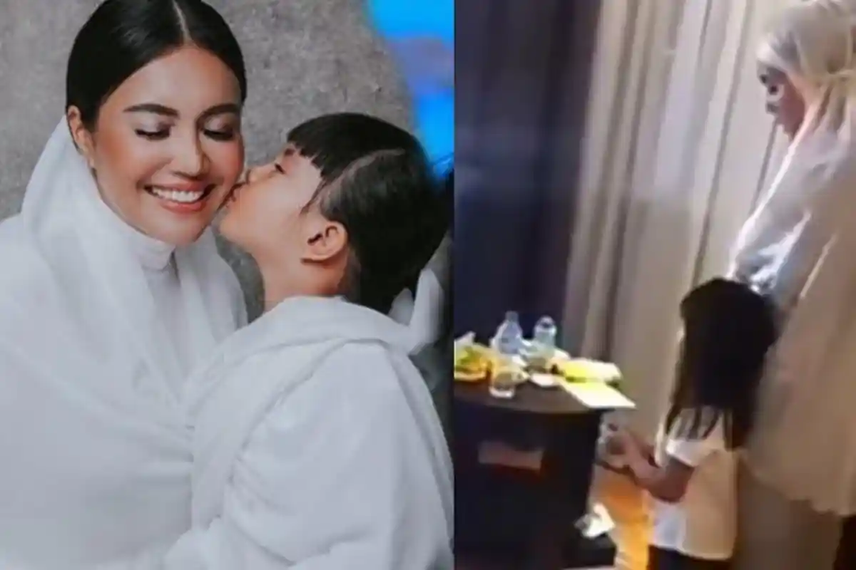 Begini Reaksi Shakira Saat Denada Salat di Samping Tempat Tidur, Netter Ramai Berikan Doa Ini