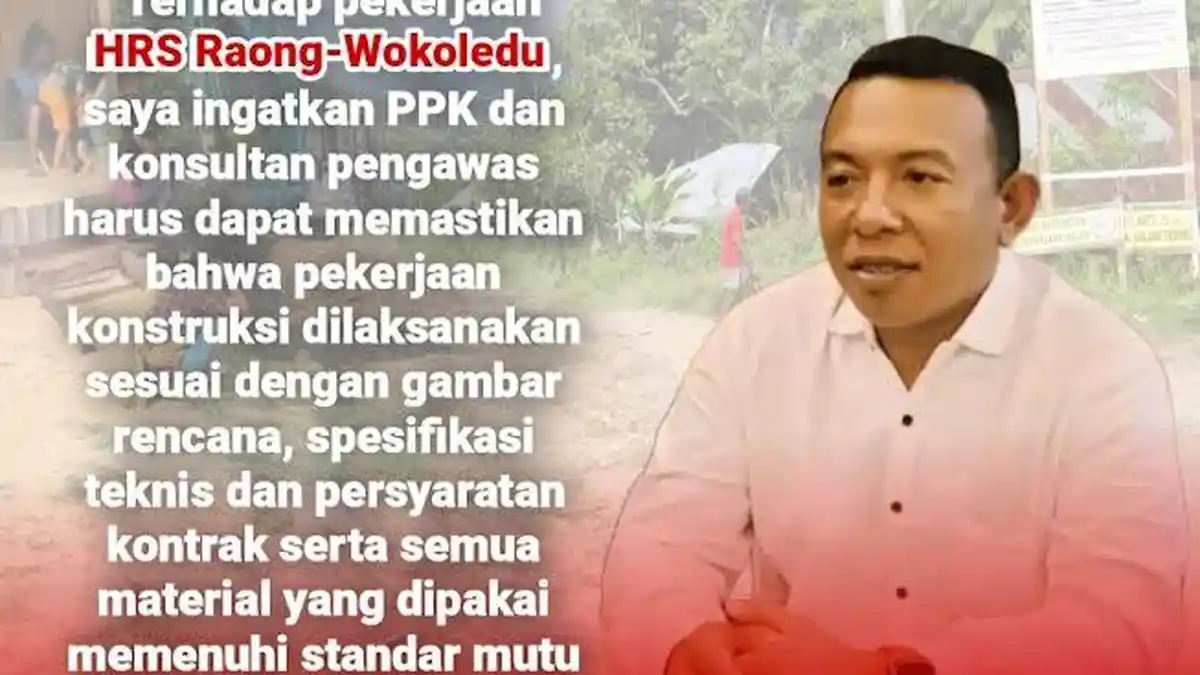 Fraksi PDIP DPRD Matim Ingatkan PPK dan Konsultan Pengawas Kualitias Hotmix Jalan Raong-Wokoledu