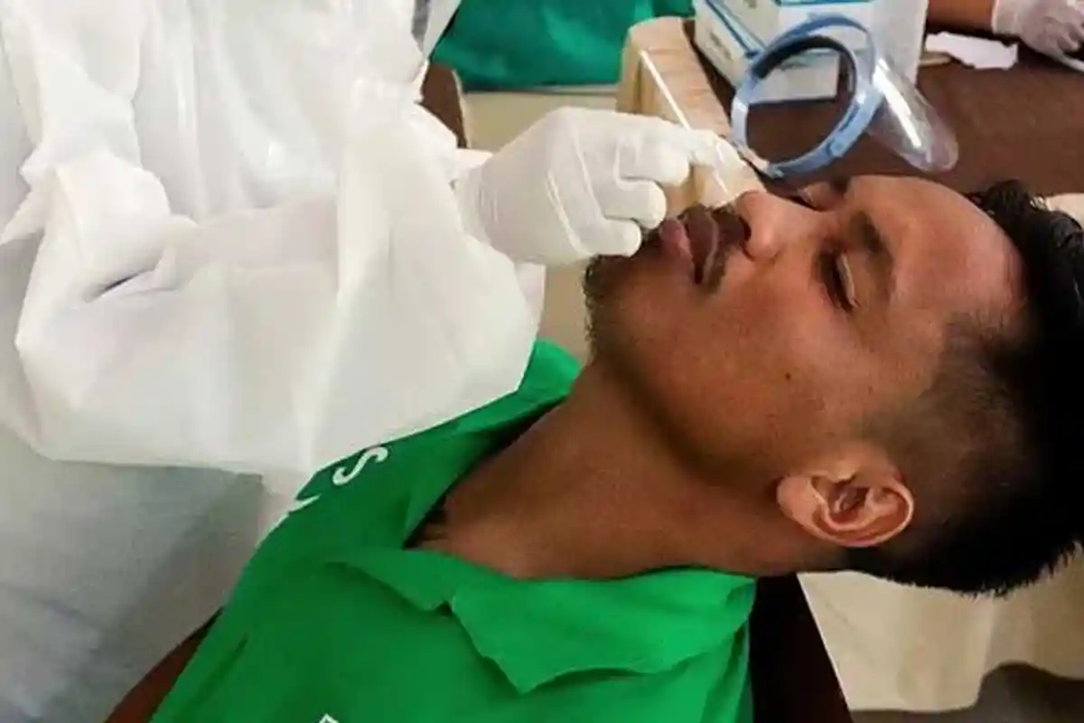 Daftar Nama Pemain PSMS Medan di Liga 2 yang Sudah Jalani Swab Antigen Setiba di Palembang