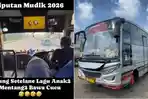 Viral Mudik Naik Bus Pribadi, Keluarga Ini Habiskan Biaya di Bawah Rp2 Juta