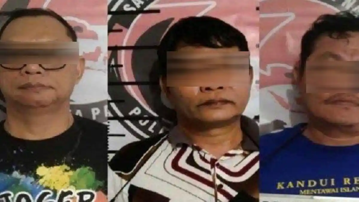 Baru Dilantik, 3 Anggota DPRD Mentawai Ditangkap Pesta Sabu Saat Bimtek di Hotel 