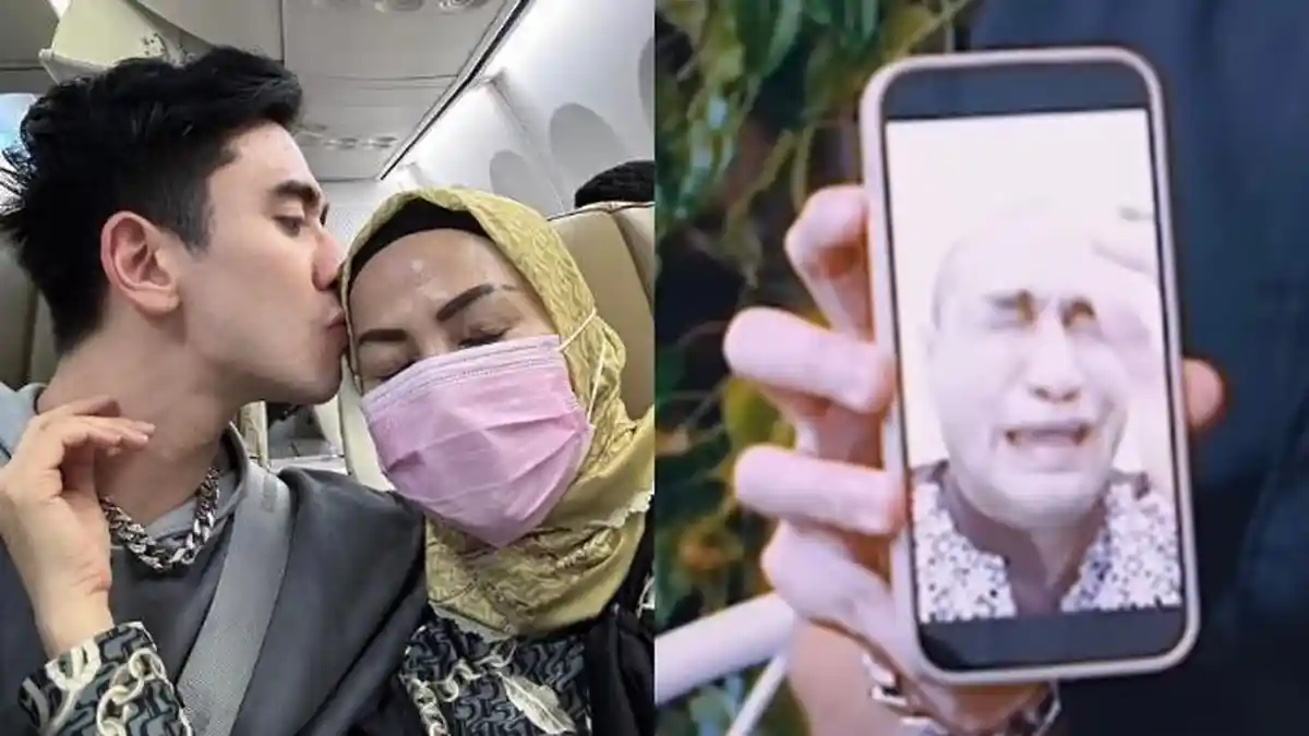 Ekspresi Nangis Ferry Irawan Bikin Tertawa Anak Venna Melinda