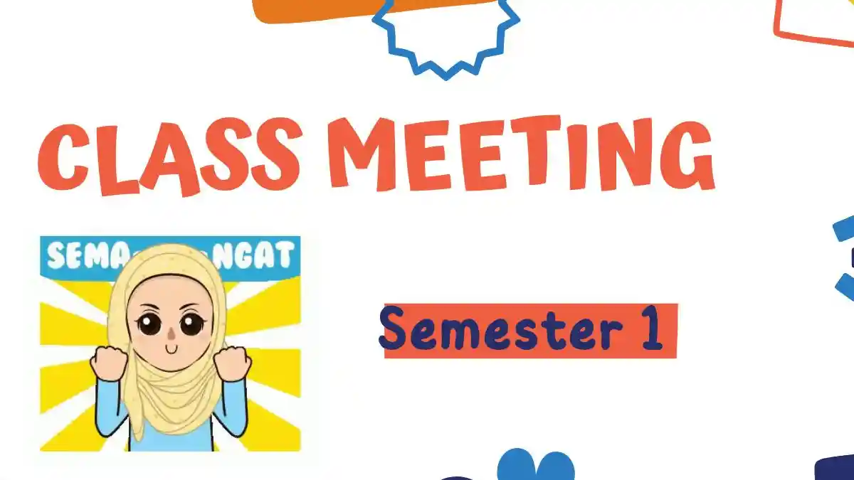 Contoh Susunan Acara Class Meeting dan Teks MC Semester 1 TA 2024/2025 di Sekolah SD/SMP/SMA
