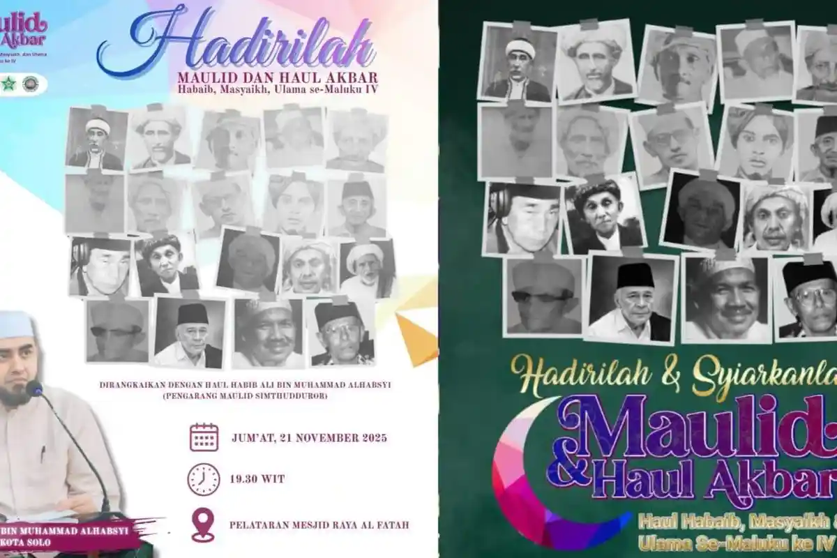 Gema Salawat Pemersatu Umat: Ambon Siap Gelar Maulid dan Haul Akbar Ulama se-Maluku