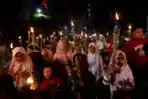 Pawai Obor Sambut Malam Takbiran