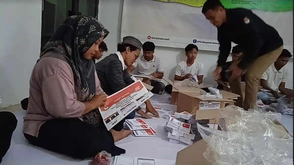 Hasil Putusan MK,  Dua TPS Batanghari Gelar Pemungutan Suara Ulang