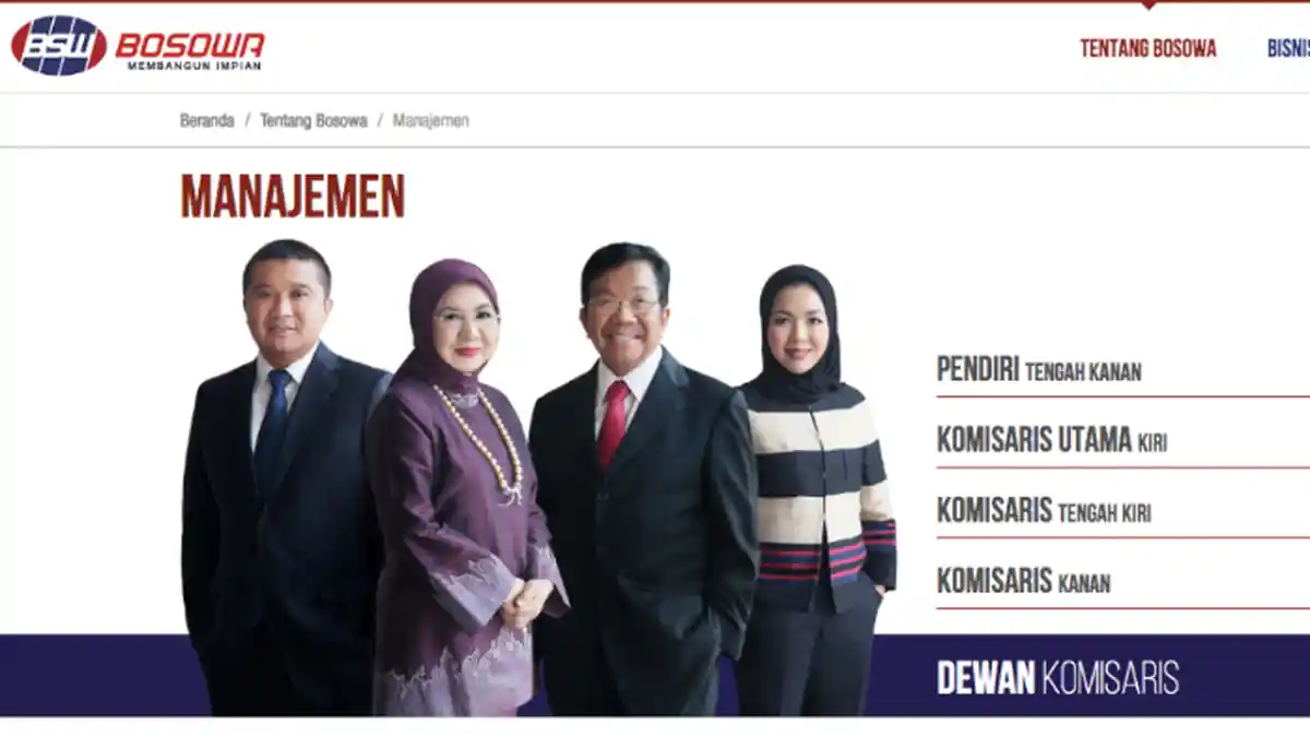 Susunan Komisaris dan Direksi Bosowa Corporindo, Sadikin Aksa Putra Aksa Mahmud Bukan Lagi Dirut