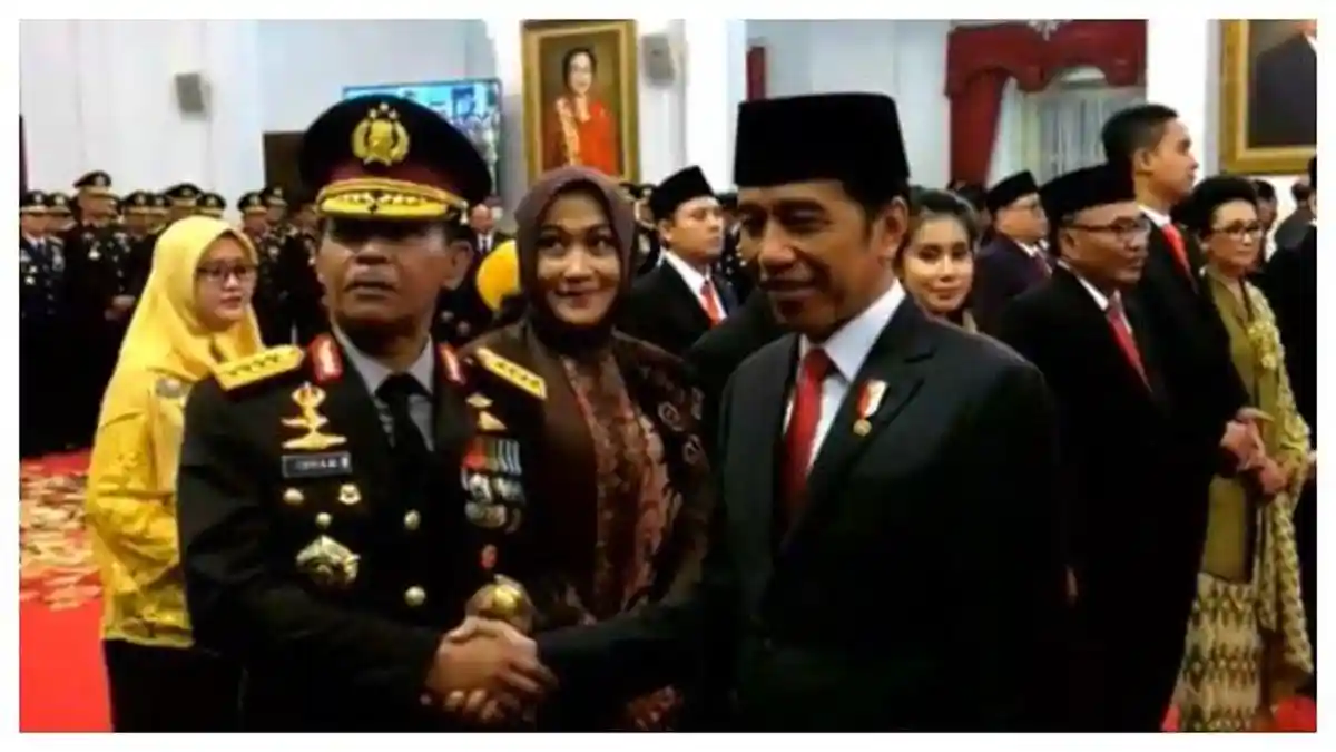 Idham Azis Dilantik Jokowi sebagai Kapolri, Resmi Menyandang Pangkat Jenderal