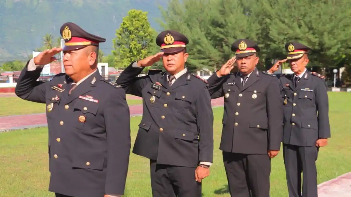Kapolres Sigi Kari Amsah Ritonga Kobarkan Semangat Persatuan di Upacara Hari Sumpah Pemuda ke 97