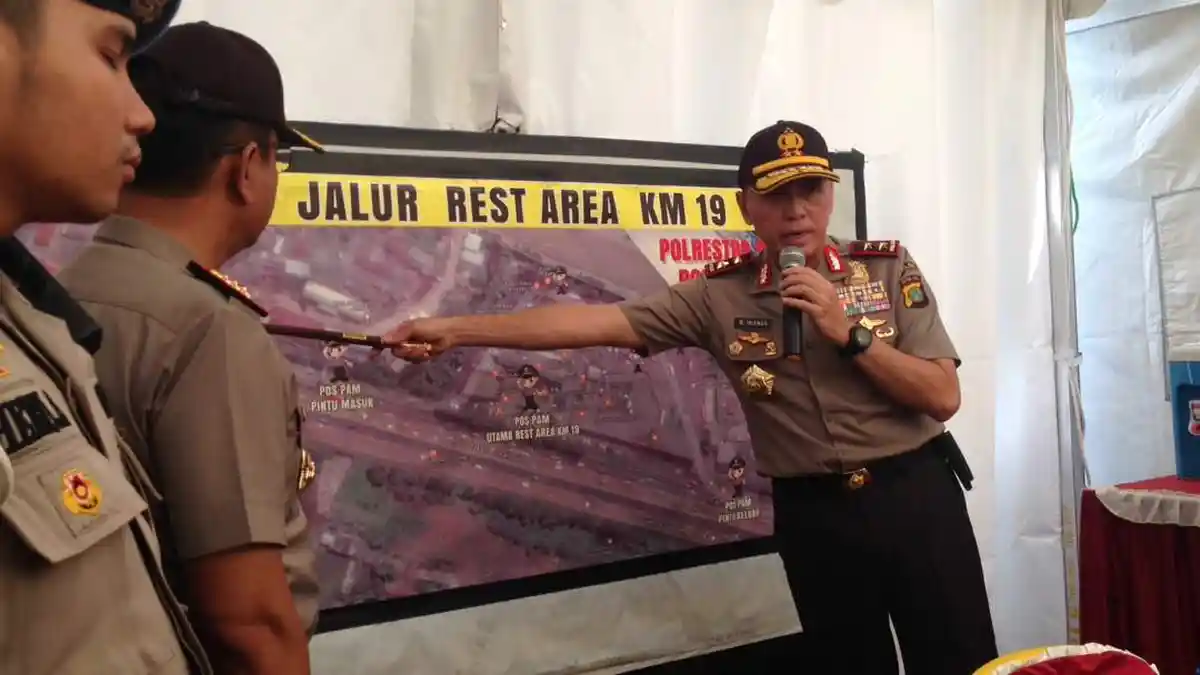 Kapolda Metro Petakan Titik Rawan Kemacetan Arus Mudik Lebaran