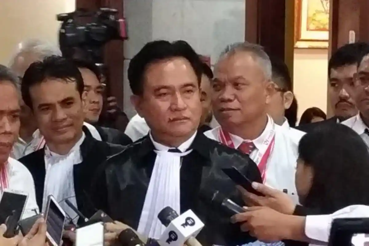 Yusril Telah 'Berkeringat' Bela Jokowi-Ma'ruf di MK, PBB Ikhlas Tak Dapat Jatah