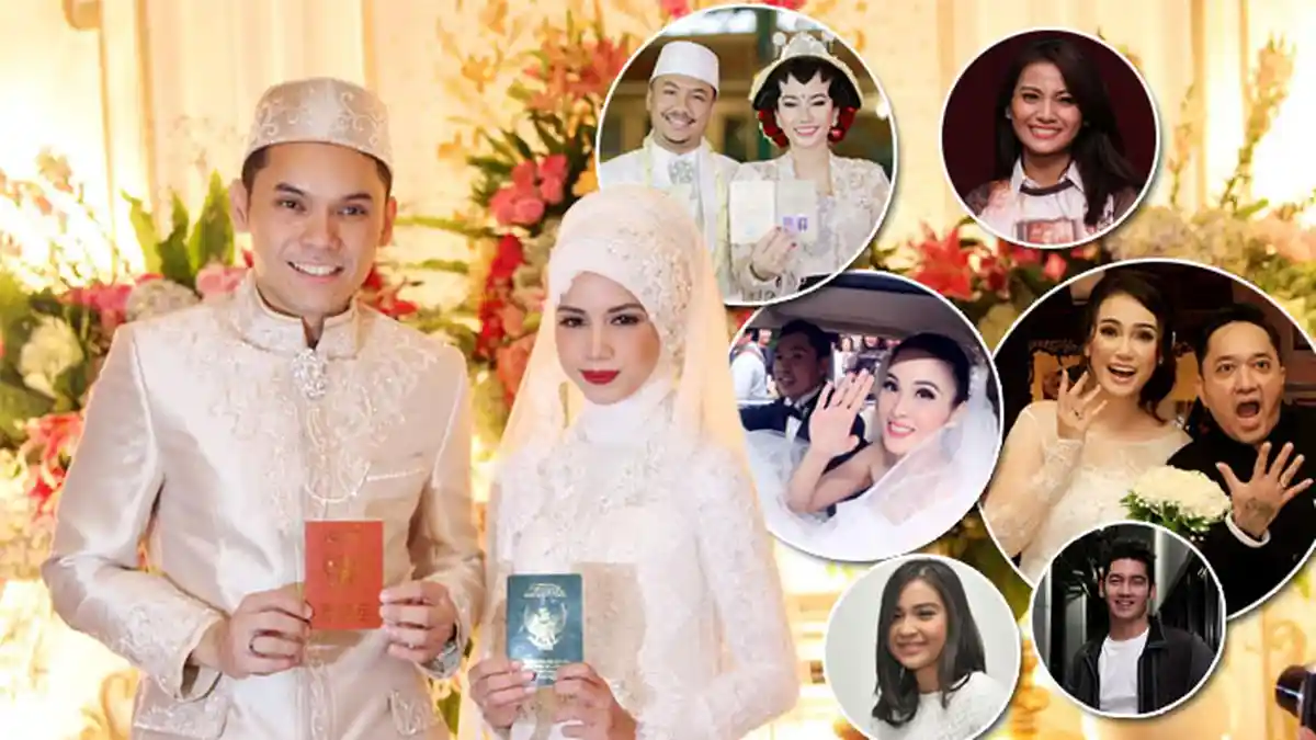 7 Pernikahan Artis Paling Newsmaker 2016, No 4 Paling Romantis Abis, No 5 Bak Negeri Dongeng!