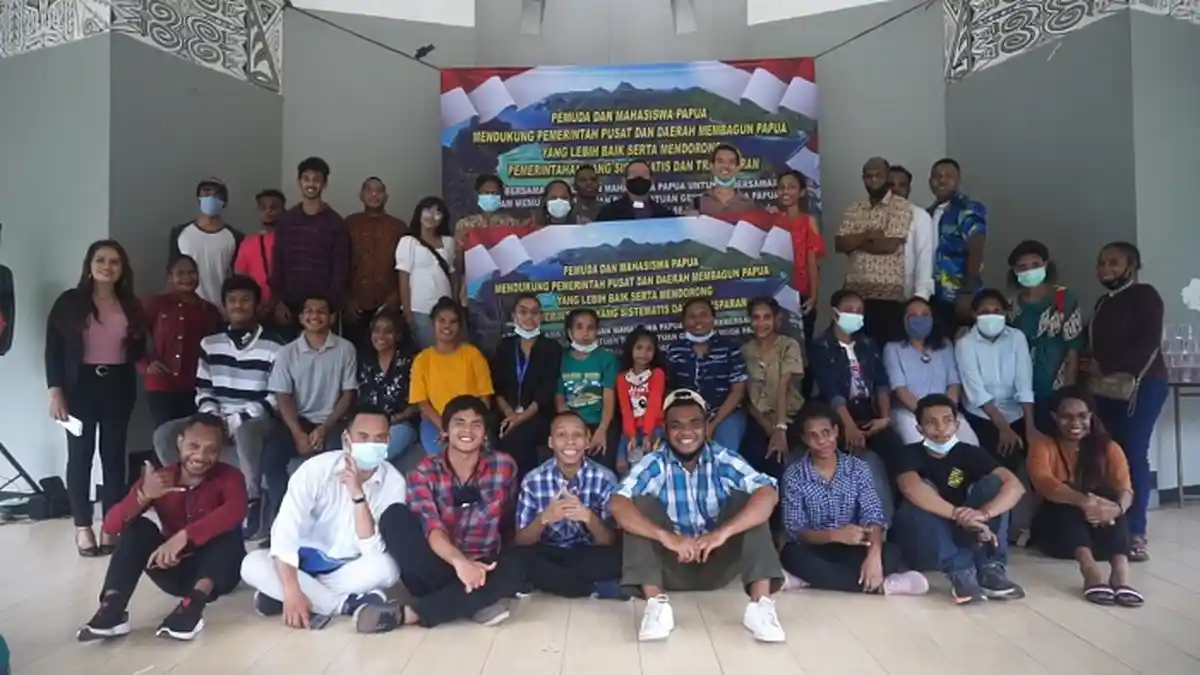 Cinta NKRI, Pemuda dan Mahasiswa Papua di Jakarta Gelar Doa Bersama