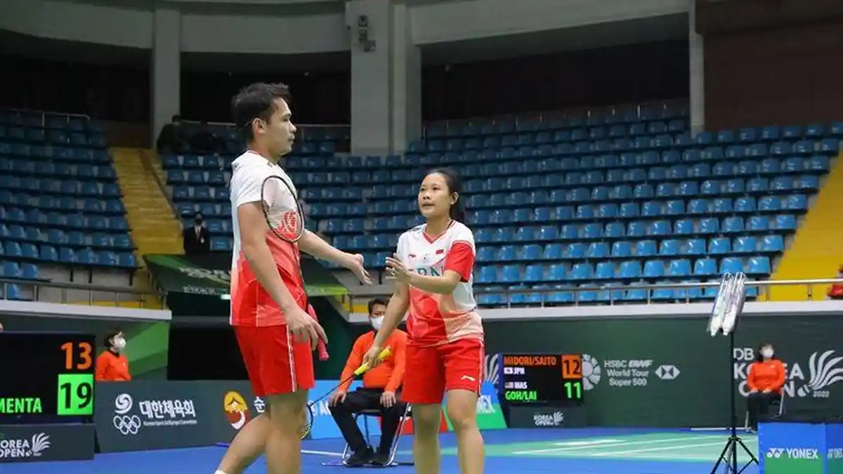 KOREA OPEN 2022: Rinov/Pitha Kalah dari Wakil Malaysia, Jojo On Fire, Melaju ke Semifinal