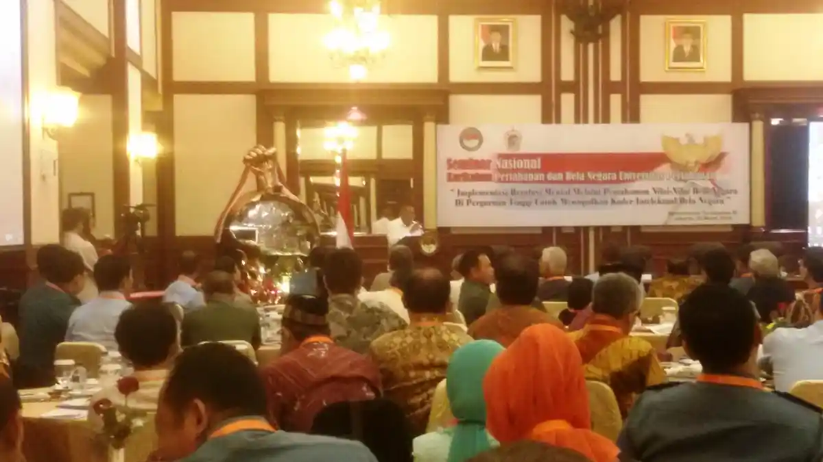 Menteri Pertahanan Rencanakan Program Bela Negara Masuk Kurikulum Kampus