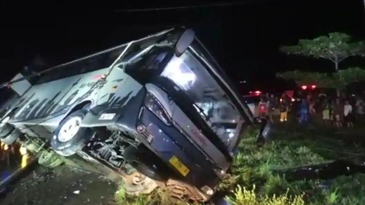 Terlibat Kecelakaan di Purworejo, Sopir Bus Rombongan SMPN 3 Garut Diamankan Polisi