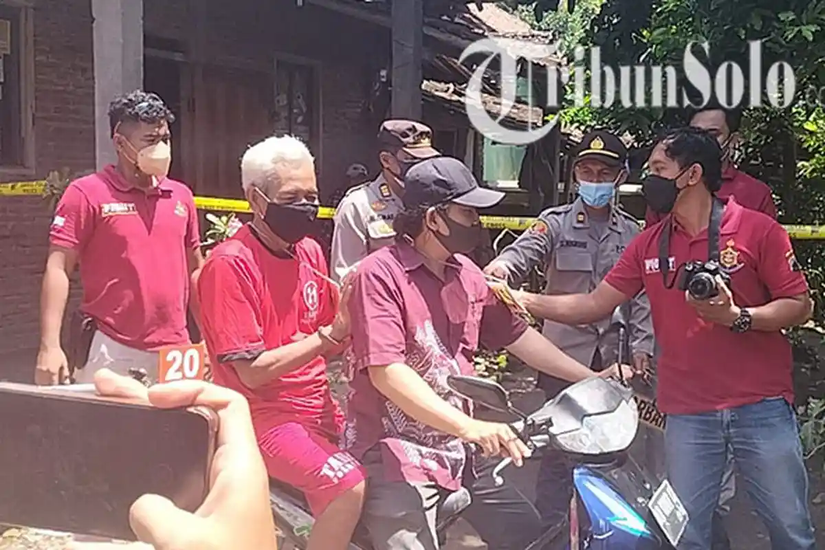 Pesta Ciu Berakhir Petaka, Kakek di Klaten Bacok Temannya hingga Tewas, Tak Terima Dituduh Selingkuh