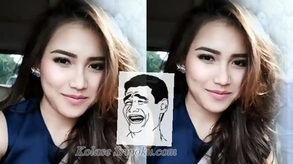 Sadis! Difoto Saat Ketawa, Ekspresi Ayu Ting Ting Itu Disamakan Netizen dengan Meme Comic Ini