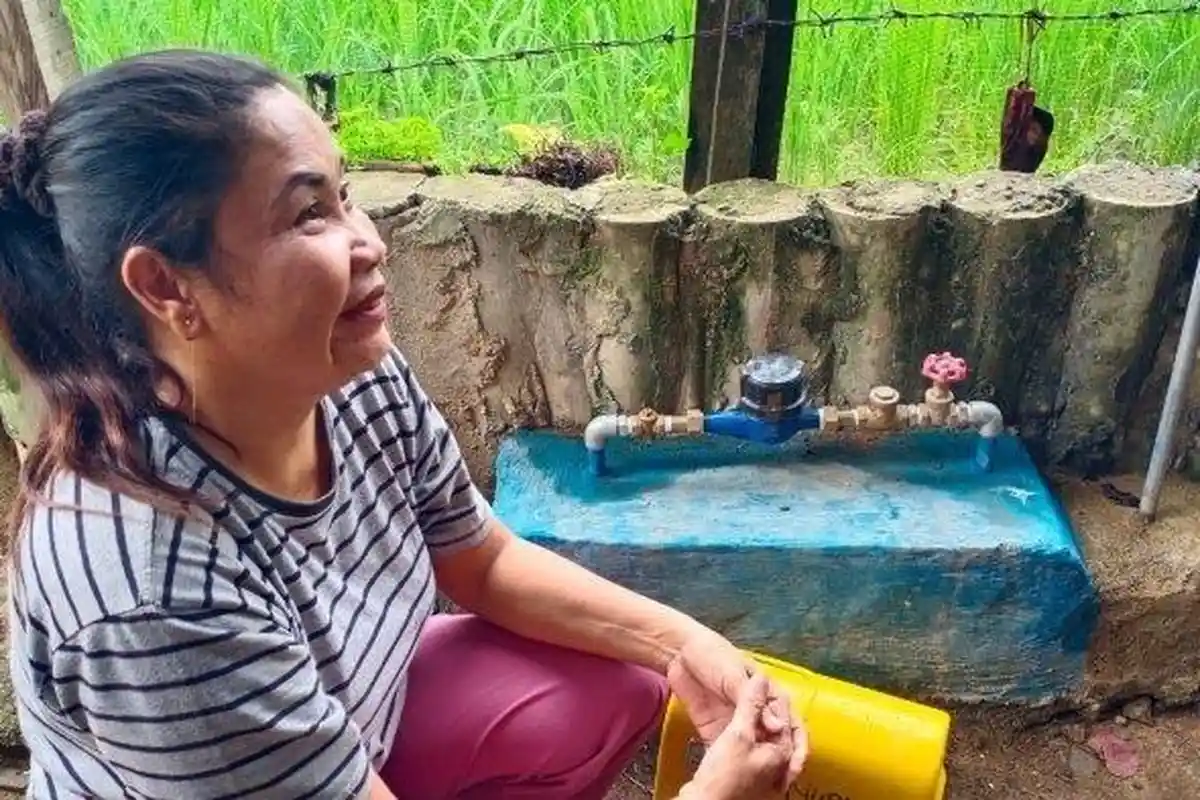 Nasib Malang Mina, Aliran Air ke Rumahnya Diputus Gegara Beda Pilihan Caleg, Ada Peran Kades