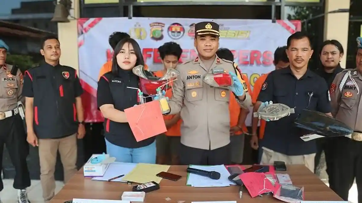 Beraksi Bertahun-tahun, Komplotan Curanmor di Tangerang Tak Berkutik saat Dibekuk