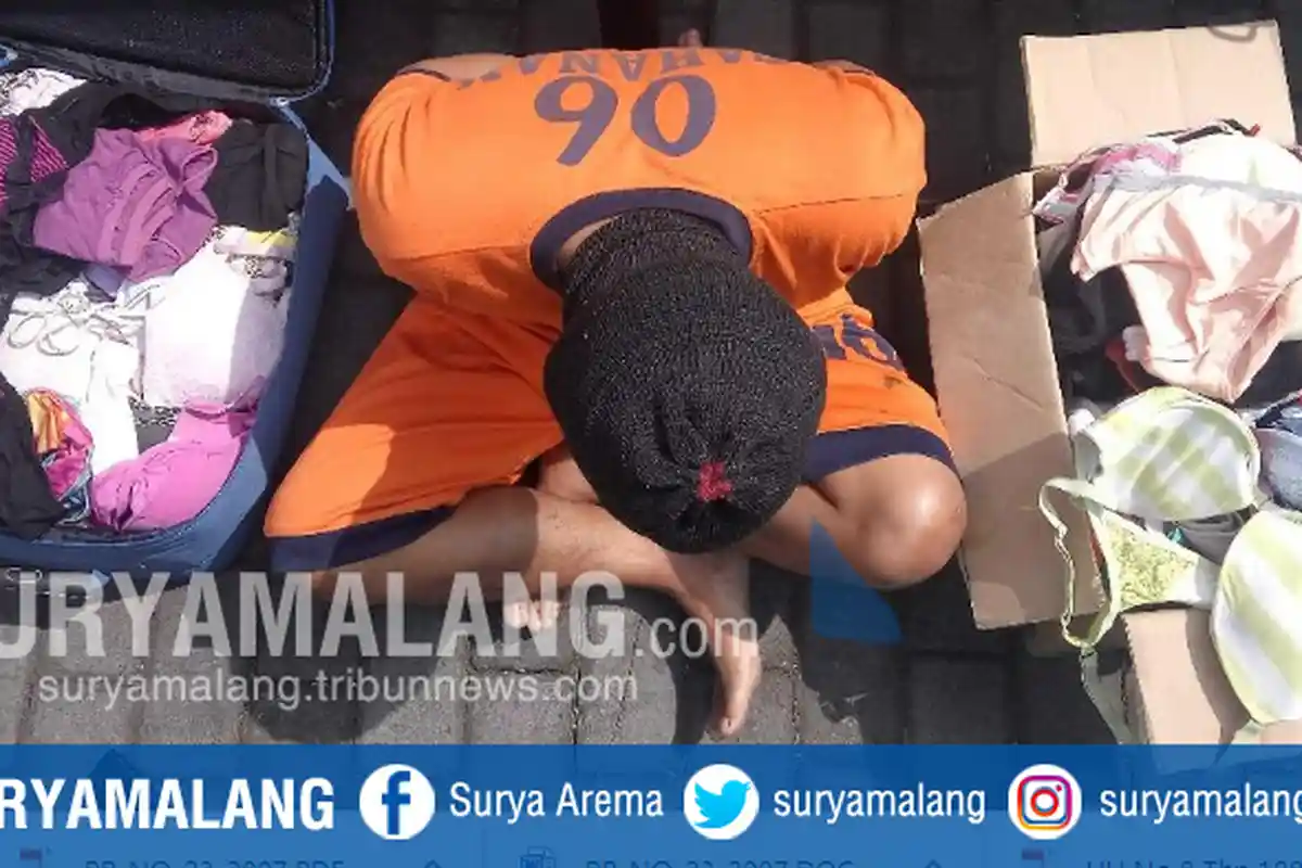 Pria Ini Sudah Punya Istri Tapi Mencuri Pakaian Dalam Wanita, Alasannya Bikin Emak-emak Geram