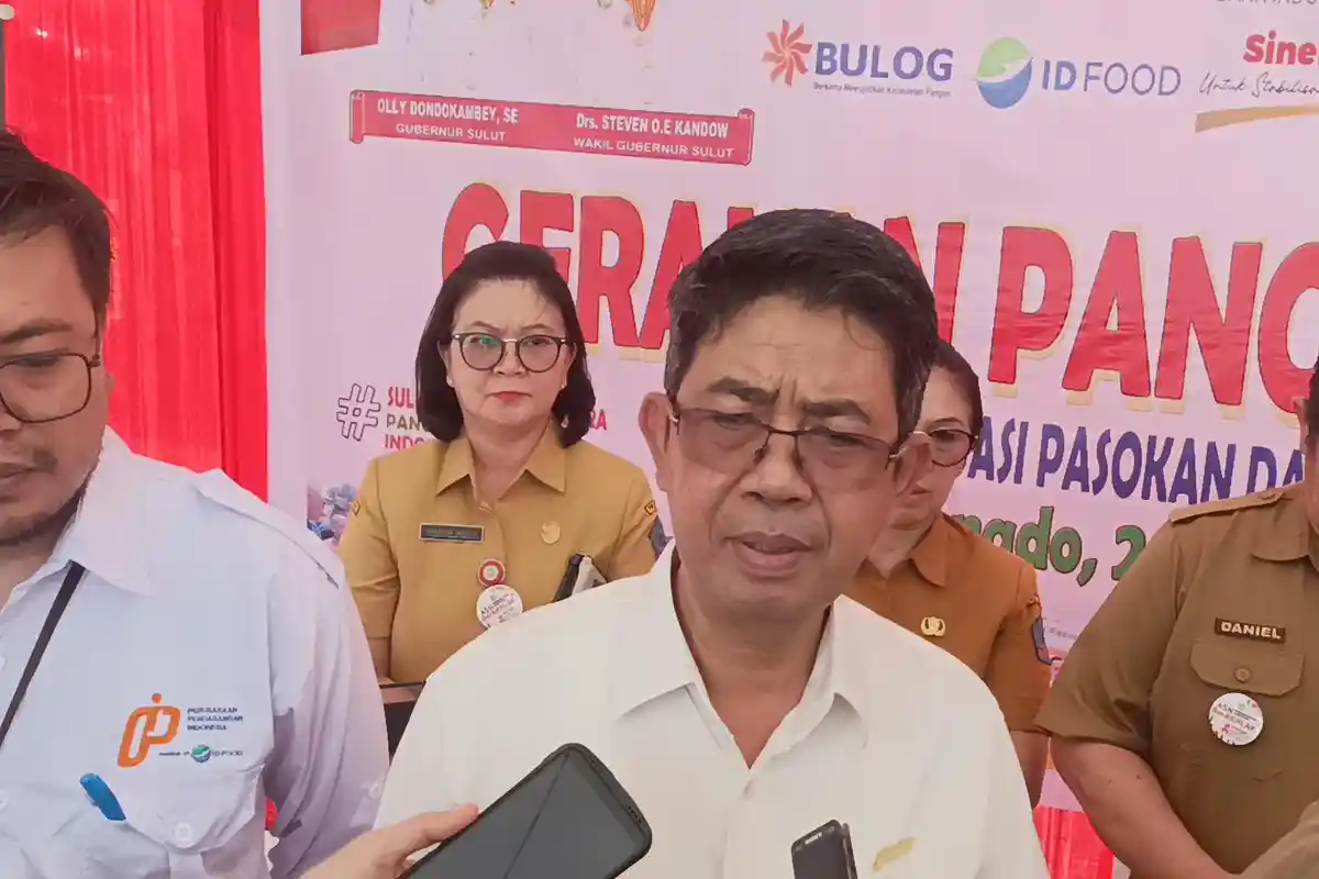 Bulog Dukung Program Gerakan Pangan Murah Pemprov Sulawesi Utara