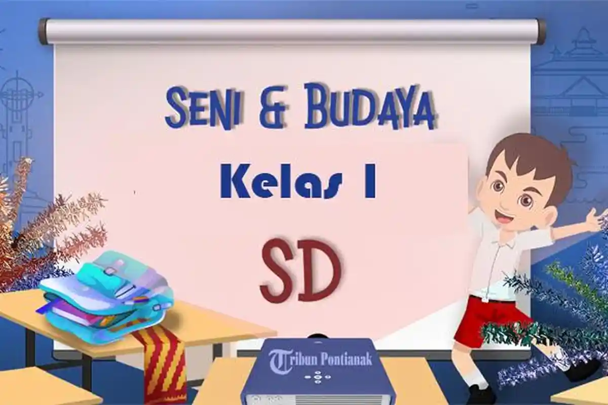 KUNCI JAWABAN PTS Seni Budaya Kelas 1 SD Semester 1 Tahun 2023, Latihan STS SBdP Pilihan Ganda