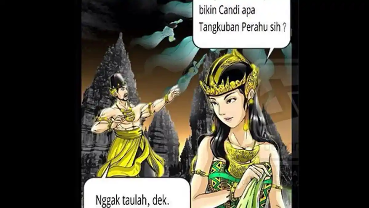 Lelucon 'Roro Jonggrang Bikin Tangkuban Perahu' Heboh di Jagat Twitter
