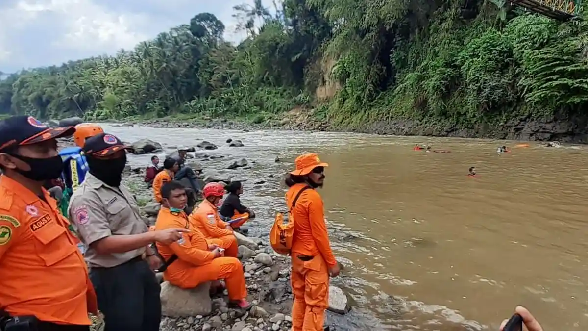 Bocah yang Hanyut di Sungai Serayu Banjarnegara Ditemukan Meninggal