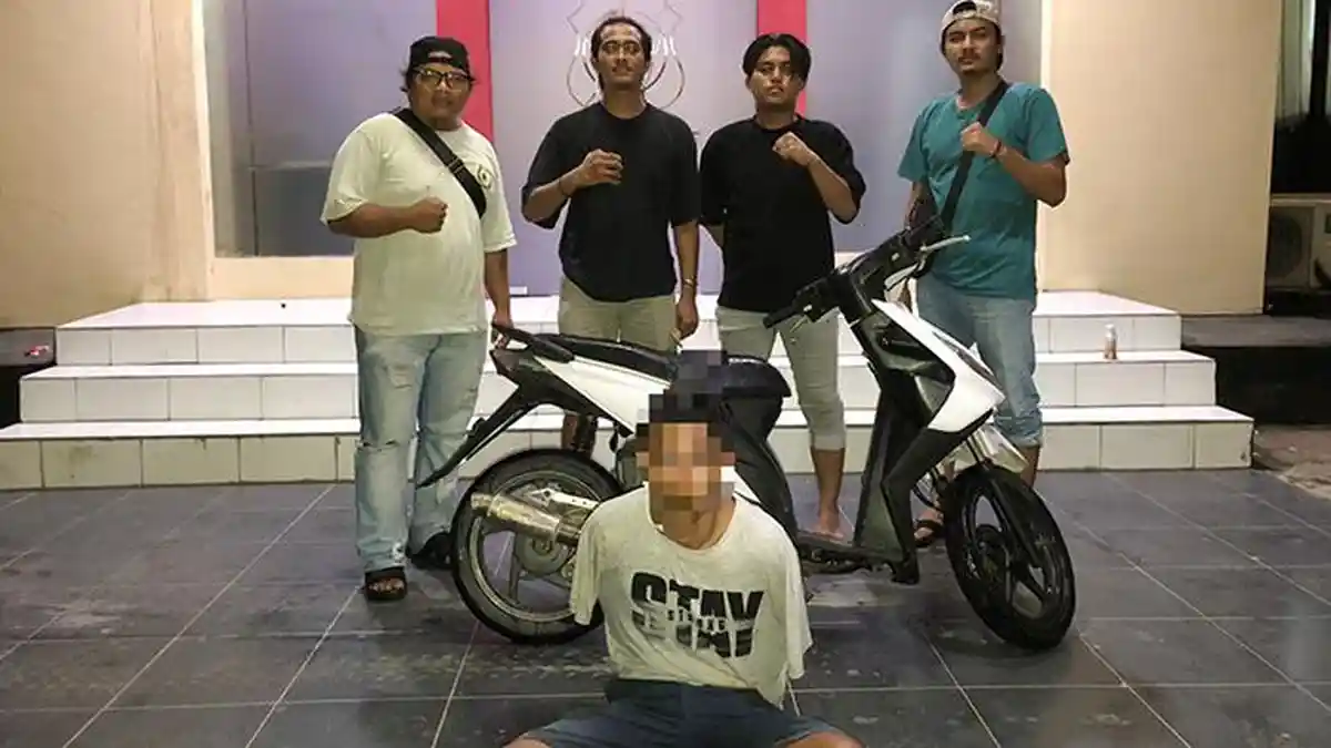 3 Hari Tim Resmob Satreskrim Polres Sorong Ringkus 4 Terduga Pencuri Motor