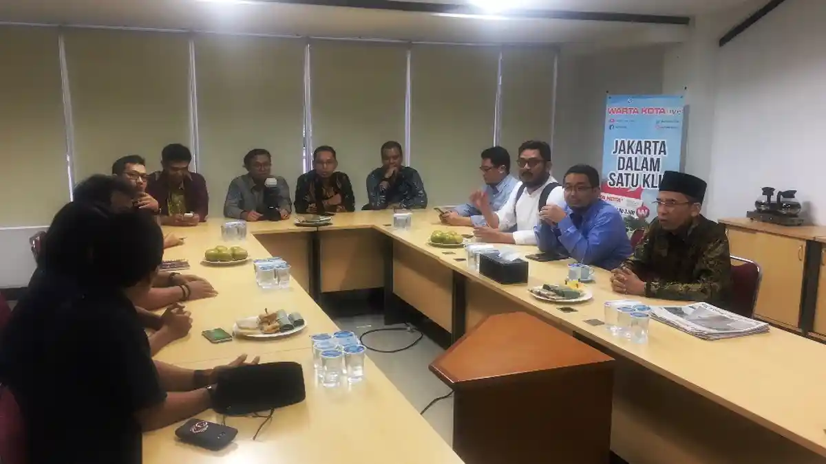 Canda TGB Ketika Berkunjung ke Kantor Redaksi Tribunnews.com
