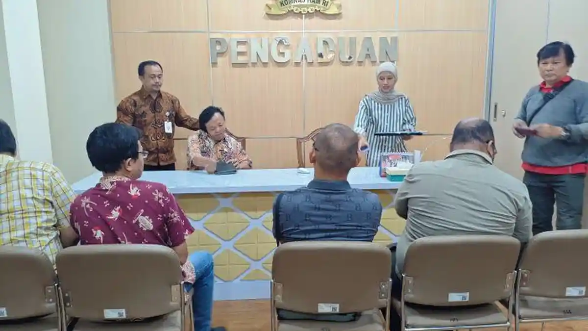 Ipda Rudy Soik Sambangi Komnas HAM Laporkan Terima Ancaman dan Intimidasi