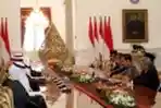 Kerajaan Arab Saudi Sambangi Jokowi