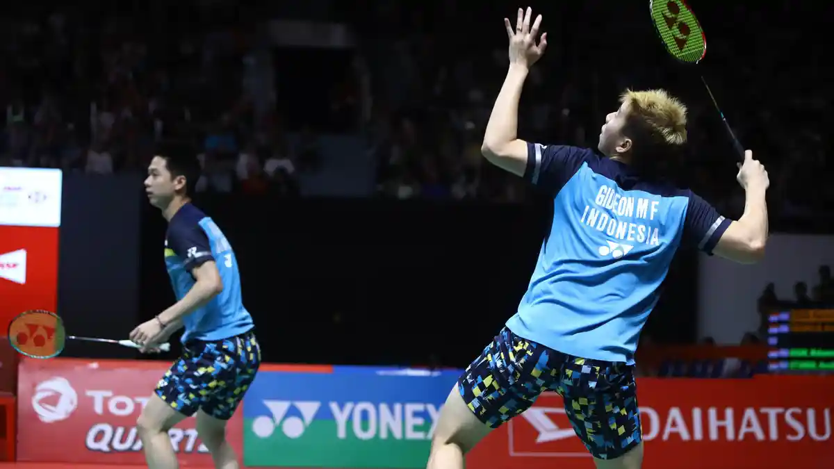 Sosok Pria Bertopi di Final Indonesia Masters 2019 Ini Sukses Buat Netizen Salah Fokus