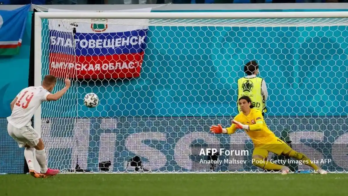 Hasil Euro 2020 Swiss vs Spanyol, La Furia Roja Dapat Tiket ke Semifinal Setelah Adu Pinalti