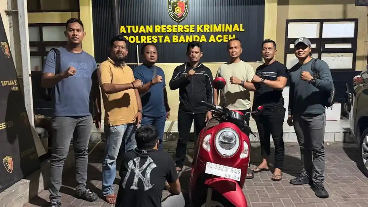 Pinjam Motor untuk Ambil Paket, Pria di Aceh Besar Malah Gadaikan ...