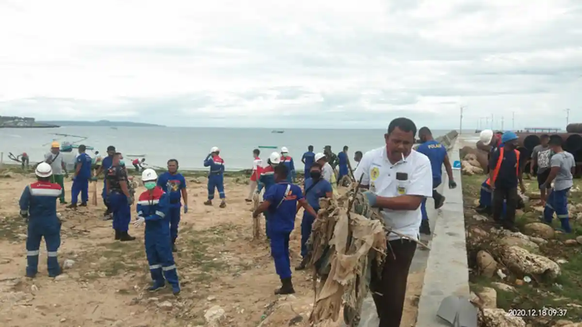 Lurah Nunbaun Sabu Puji PT Pertamina Fuel Terminal Tenau Kupang