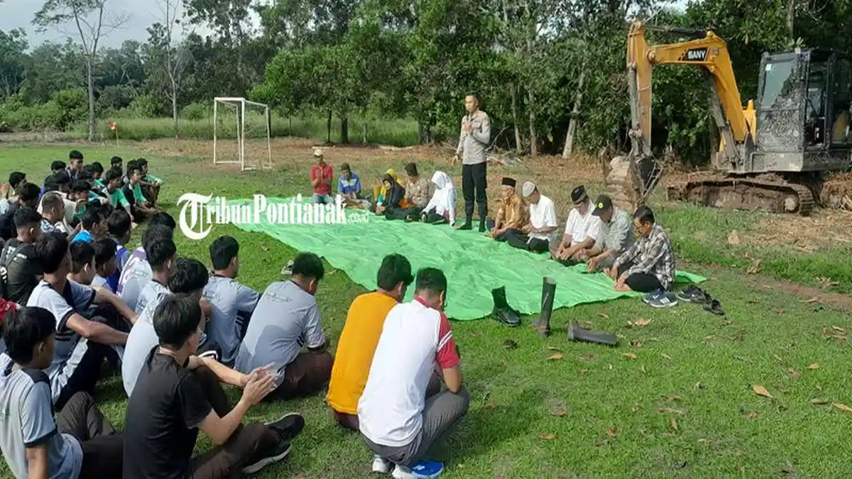 Wakapolres Gagas Program Cinta Sambas, Garap 12 Hektar Gandeng SMKN 1 Telker Genjot Pertanian Jagung