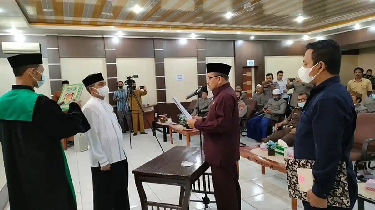 Wakil Wali Kota Kukuhkan Pergantian Antar Waktu Anggota MPU Langsa
