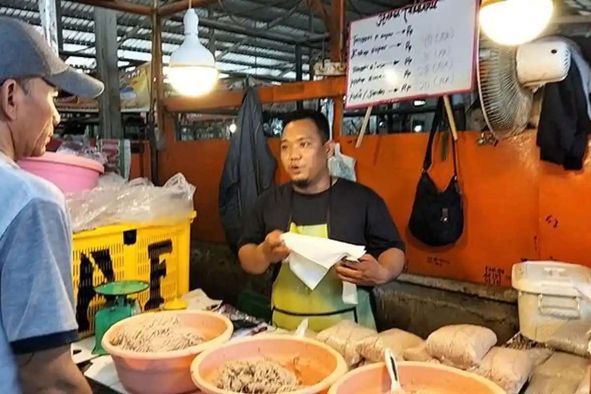 Harga Ikan Giling di Pasar Sekip Ujung Palembang Alami Kenaikan, Ini Penyebabnya